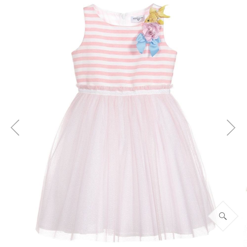 Girls dress by Monnalisa new with tag